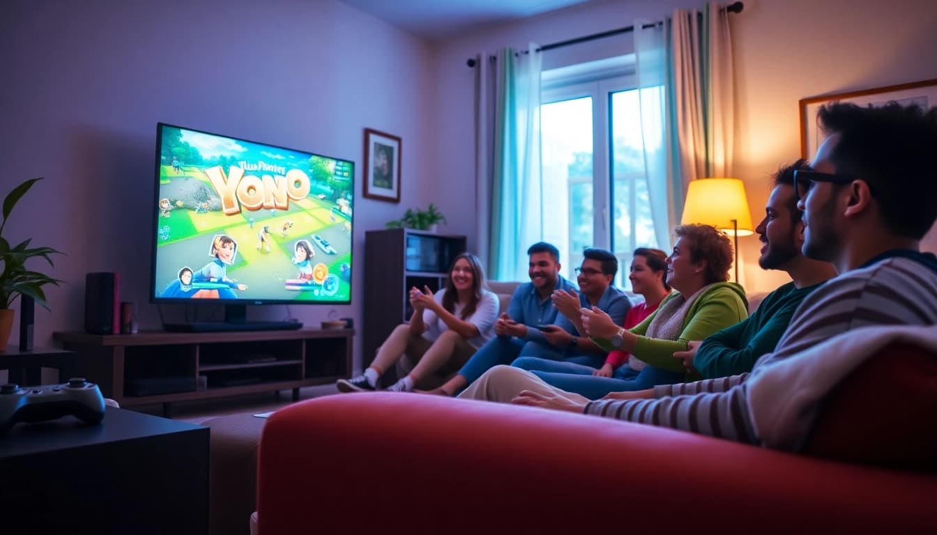 Engaged players experiencing the excitement of yono game in a cozy setting.