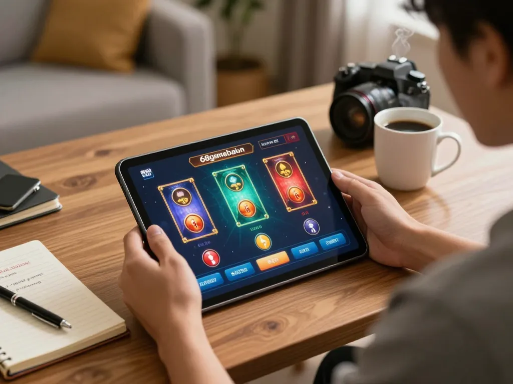 Engaging in online gaming on 68gamebaivn with thoughtful betting strategies and cozy ambiance.