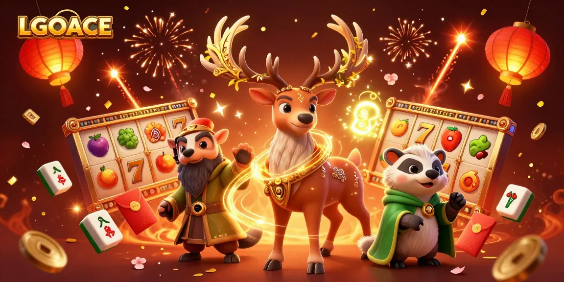 Play LGOACE slots with a dynamic 3D illustration of mythical characters and rich casino elements!