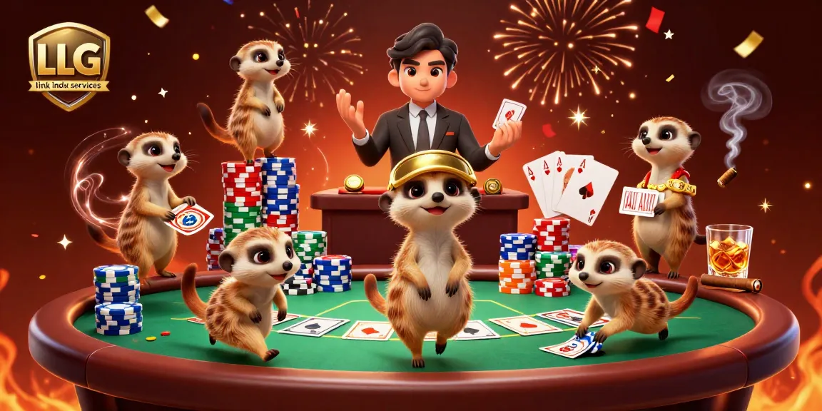 Experience LLG link indx services through this vibrant meerkat casino scene.