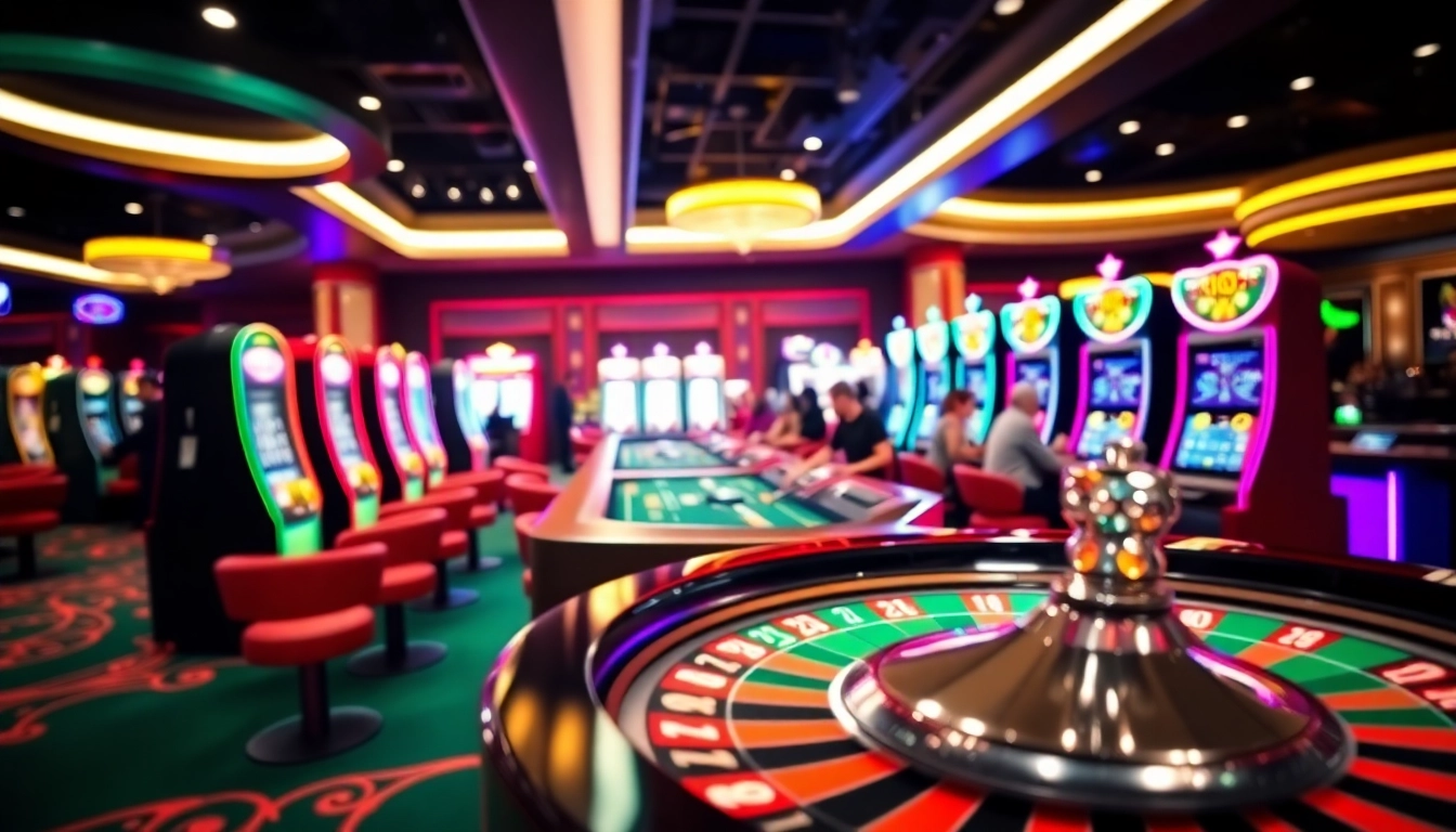 Experience the thrill of Non Uk Casino games in an inviting, vibrant setting.