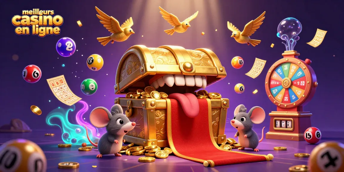 Jouez avec les meilleurs casinos en ligne et explorez des trésors dans une scène dynamique.