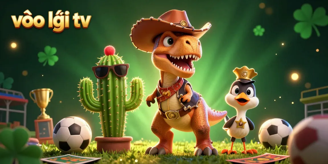 Experience the thrilling action of vào lưới tv with vibrant characters engaging in sports betting.