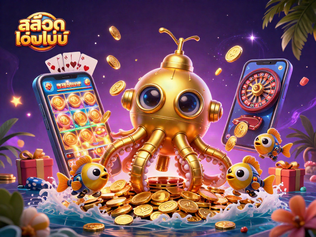 Engage in exciting สล็อตออนไลน์ adventures with dynamic 3D characters amidst a treasure-filled scene.