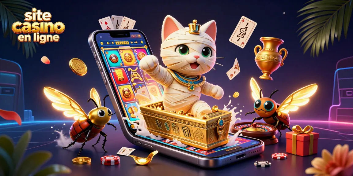 Gagnez avec le site casino en ligne en profitant d'un chat ambiance égyptienne et de jeux fascinants.