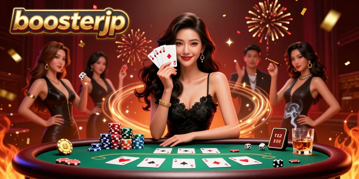 Engage with boosterjp and discover thrilling gaming experiences in a vibrant casino setting.