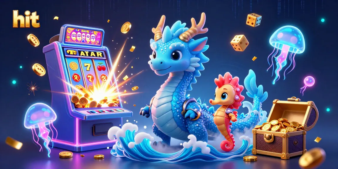 Engage with hit features in an enchanting casino scene with vibrant 3D elements.