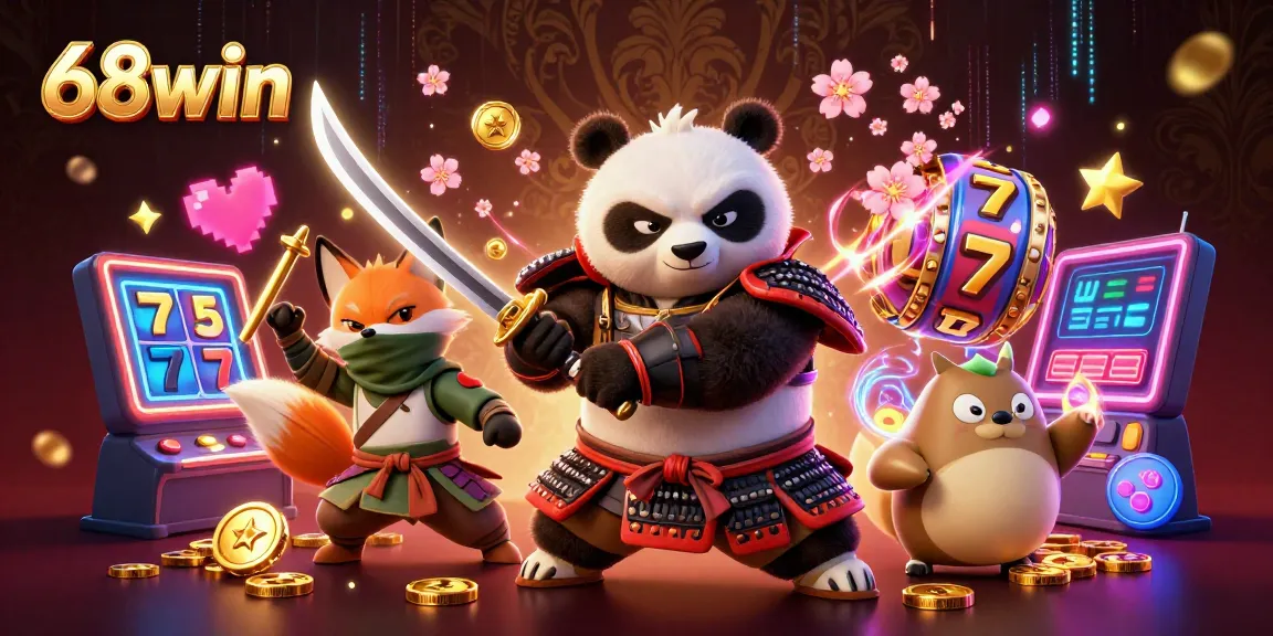 Experience thrilling gameplay at 68win with vibrant slot machines and captivating characters.