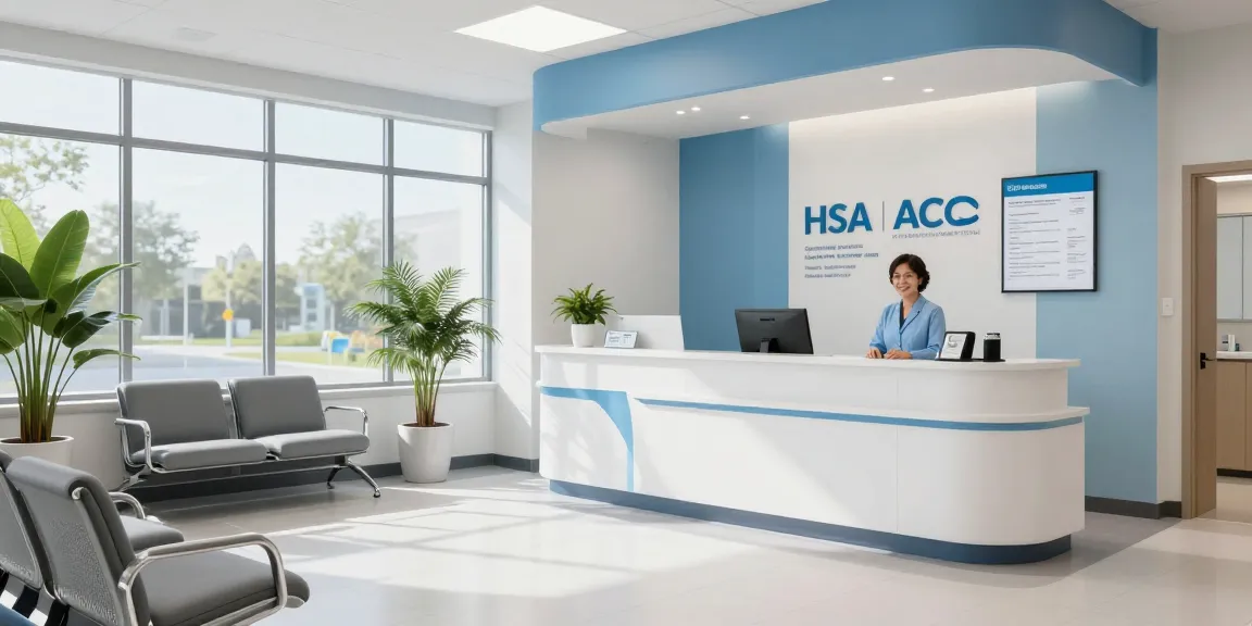 HSA compatible ACA plans healthcare services at a welcoming medical clinic.