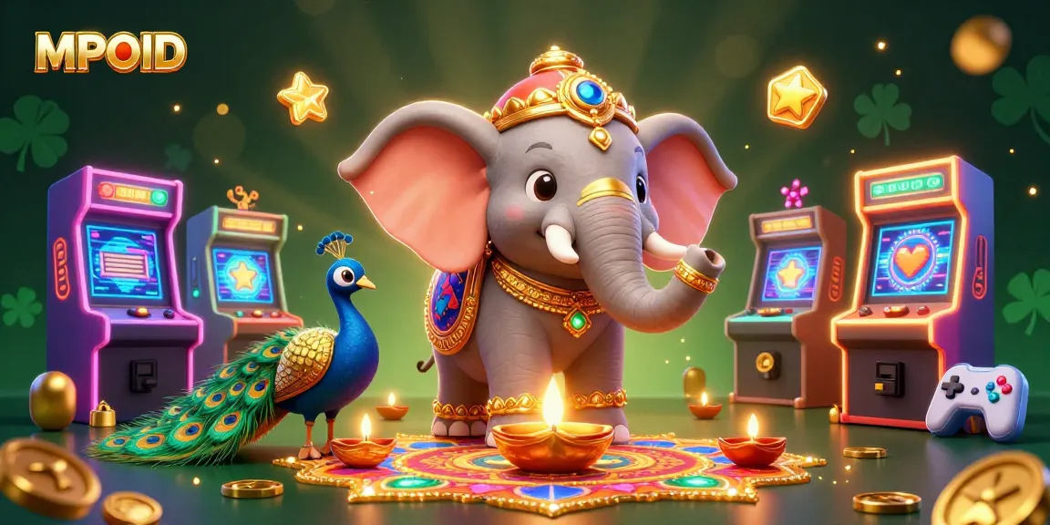 MPOID players enjoy dynamic gaming with vibrant visuals and interactions in this casino scene.
